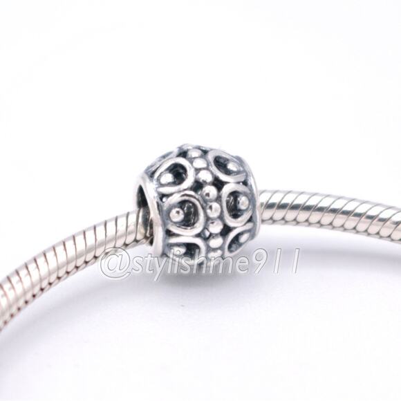 Authentic Pandora A CLOUD'S SILVER LINING Charm - 790458 - Picture 4 of 10